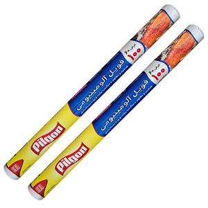 فویل آلومینیوم پیلگون مدل 60 رول 1 متری مجموعه 2 عددی