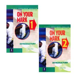کتاب On Your Mark Introductory اثر Karen Davy انتشارات الوندپویان دو جلدی