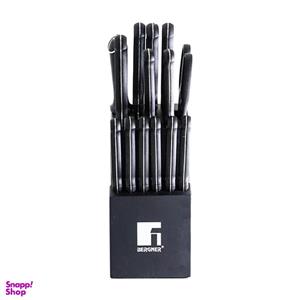 سرویس چاقو آشپزخانه 15 پارچه برگنر کد 1515