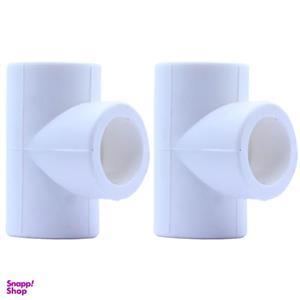اتصال سه راهی آذین مدل DN-25 بسته 2 عددی