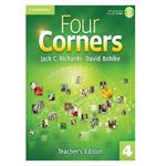 کتاب Four Corners 4 Teachers Edition اثر David Bohlke and Jack C.Richards انتشارات دانشگاه کمبریدج