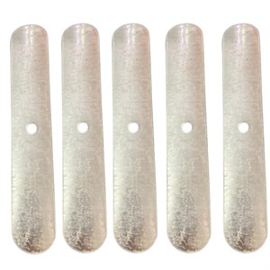 بست زوار نایلون گلخانه ای مدل گالوانیزه کد 12cm بسته 5 عددی