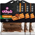 چوب دارچین شوگان - 20 گرم بسته 3 عددی