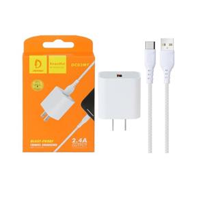 شارژر دیواری دنمن مدل DC03MT به همراه کابل تبدیل USB-C