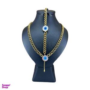 نیم ست زنانه مدل چشم نظر صدف کد 36022