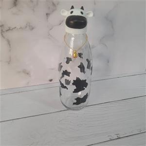 بطری مدل شیر طرح گاو