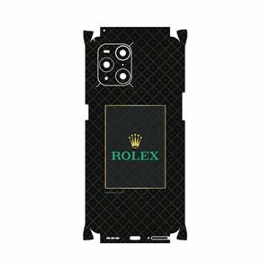 برچسب پوششی ماهوت مدل Rolex Logo FullSkin مناسب برای گوشی موبایل اپو Find X3 Pro MAHOOT Cover Sticker for Oppo 