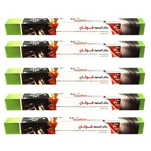 فویل آلومینیوم طوفان کد x-306 طول 90 سانتی متر مجموعه 5 عددی
