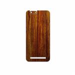 MAHOOT Orange-Wood Cover Sticker for PinePhone Kde Community Edition