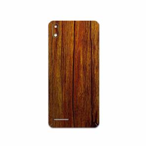 برچسب پوششی ماهوت مدل Orange-Wood مناسب برای گوشی موبایل لاوا Z51 MAHOOT Orange-Wood Cover Sticker for Lava Z51