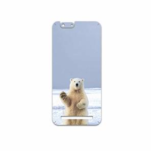 برچسب پوششی ماهوت مدل Polar bear مناسب برای گوشی موبایل پاین فون Kde Community Edition MAHOOT Cover Sticker for PinePhone 