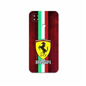 برچسب پوششی ماهوت مدل Ferrari مناسب برای گوشی موبایل شیائومی Poco C31 MAHOOT Cover Sticker for Xiaomi 