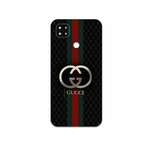 برچسب پوششی ماهوت مدل GUCCI-Logo مناسب برای گوشی موبایل شیائومی Poco C31 MAHOOT GUCCI-Logo Cover Sticker for Xiaomi Poco C31