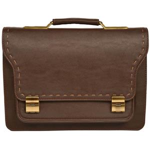 کیف اداری چرم صنعتی پارینه مدل P168-1 Parine P168-1 Leather Briefcase