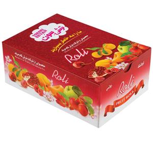 لواشک رولی ترش سون - 80 گرم بسته 24 عددی