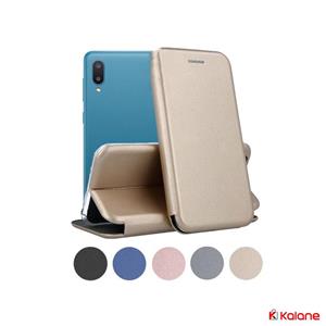 کیف کلاسوری مدل چرمی مناسب برای گوشی موبایل سامسونگ GALAXY A02