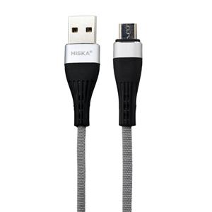 کابل تبدیل USB به Micro USB هیسکا مدل LX-207 طول 1 متر