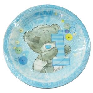 بشقاب یکبار مصرف مدل خرس کوچولو کد 0123 بسته 10 عددی