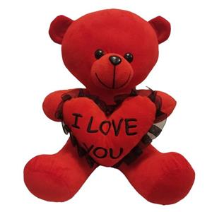 عروسک طرح خرس مدل نیکی ارتفاع 30 سانتی متر