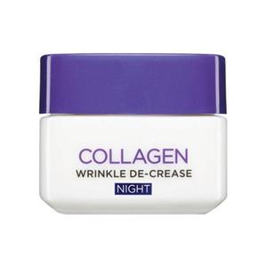 کرم ضد چروک شب لورآل مدل Collagen حجم 50 میلی لیتر