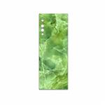 MAHOOT Green-Crystal-Marble Cover Sticker for LG Velvet 5G