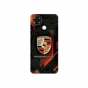 برچسب پوششی ماهوت مدل Porsche Logo مناسب برای گوشی موبایل ریلمی C25s MAHOOT Cover Sticker for Realme 