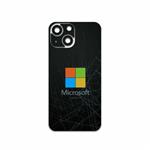 برچسب پوششی ماهوت مدل Microsoft-Logo مناسب برای گوشی موبایل اپل iPhone 13 Mini