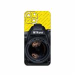 MAHOOT Nikon-Logo Cover Sticker for Apple iPhone 13 Mini