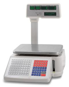 ترازو فروشگاهی توزین صدر مدل Lsg12a لیبل پرینتر Tozin Sadr Lsg12a Lable Printer Price Computing Scale