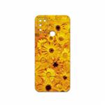 MAHOOT Yellow-Flower Cover Sticker for Infinix Hot 10 Play