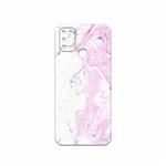 MAHOOT Blanco-Pink-Marble Cover Sticker for Infinix Hot 10 Play