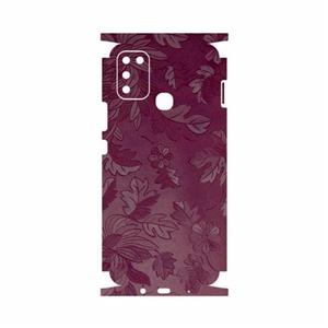 برچسب پوششی ماهوت مدل Red-Wildflower-FullSkin مناسب برای گوشی موبایل اینفینیکس Hot 10 Play MAHOOT Cover Sticker for Infinix 