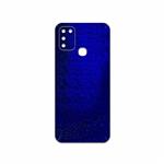 MAHOOT Blue-Holographic Cover Sticker for Infinix Hot 10 Play