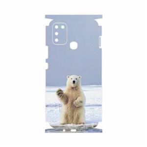 برچسب پوششی ماهوت مدل Polar bear FullSkin مناسب برای گوشی موبایل اینفینیکس Hot 10 Play MAHOOT Cover Sticker for Infinix 