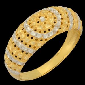 انگشتر طلا 18 عیار زنانه طلای مستجابی کد 67026 -