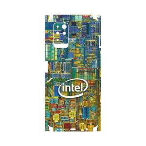 برچسب پوششی ماهوت مدل Intel Brand FullSkin مناسب برای گوشی موبایل اینفینیکس Note 10 MAHOOT Cover Sticker for Infinix 