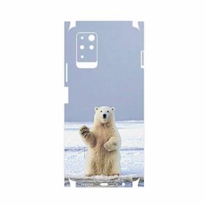 برچسب پوششی ماهوت مدل Polar-bear-FullSkin مناسب برای گوشی موبایل اینفینیکس Note 10 MAHOOT Polar-bear-FullSkin Cover Sticker for Infinix Note 10