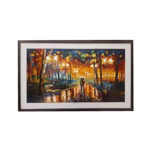 تابلو نقاشی رنگ رغن مدل لاو کد 36