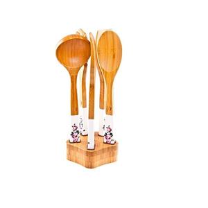 سرویس 6 پارچه کفگیر و ملاقه بونیتا مدل 4014 Bonita 4014 Spatula And Ladle Set 6 Pieces