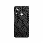 MAHOOT Black-Silicon Cover Sticker for Infinix Hot 11s