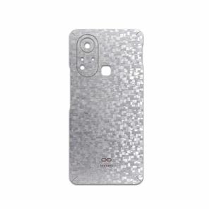 برچسب پوششی ماهوت مدل Silver-Silicon مناسب برای گوشی موبایل اینفینیکس Hot 11s MAHOOT Cover Sticker for Infinix 