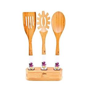 سرویس 4 پارچه کفگیر و ملاقه بونیتا مدل 3012 Bonita Spatula And Ladle Set Pieces 