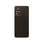 MAHOOT Glossy-Brown-Fiber Cover Sticker for Infinix Zero X