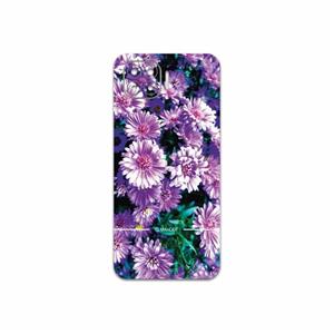 برچسب پوششی ماهوت مدل Purple-Flower مناسب برای گوشی موبایل اپو A93 MAHOOT Purple-Flower Cover Sticker for Oppo A93