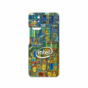 برچسب پوششی ماهوت مدل Intel Brand مناسب برای گوشی موبایل اینفینیکس Note 10 MAHOOT Cover Sticker for Infinix 