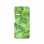 MAHOOT Green-Crystal-Marble Cover Sticker for Infinix Note 10