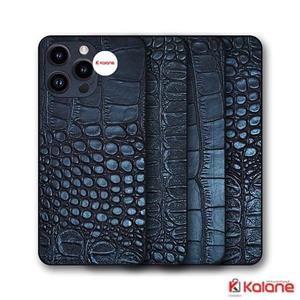 برچسب پوششی ماهوت مدل Black-Crocodile-Leather مناسب برای گوشی موبایل اپل iPhone 12 Pro
