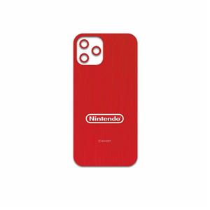 برچسب پوششی ماهوت مدل NINTENDO مناسب برای گوشی موبایل اپل iPhone 12 Pro MAHOOT NINTENDO Cover Sticker for Apple iPhone 12 Pro