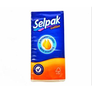 دستمال کاغذی جیبی 10 برگ سلپک مدل for delicate skin