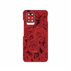 برچسب پوششی ماهوت مدل Red-Flower مناسب برای گوشی موبایل اینفینیکس Note 10 Pro